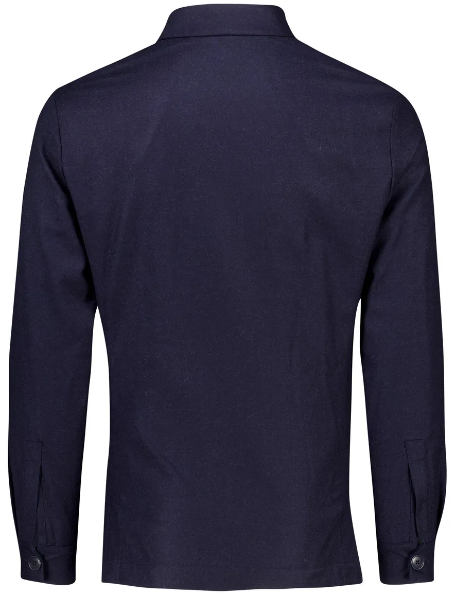 Gentiluomo Remo Overshirt donkerblauw