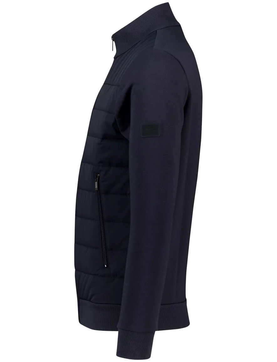 Gentiluomo vest donkerblauw gevoerd