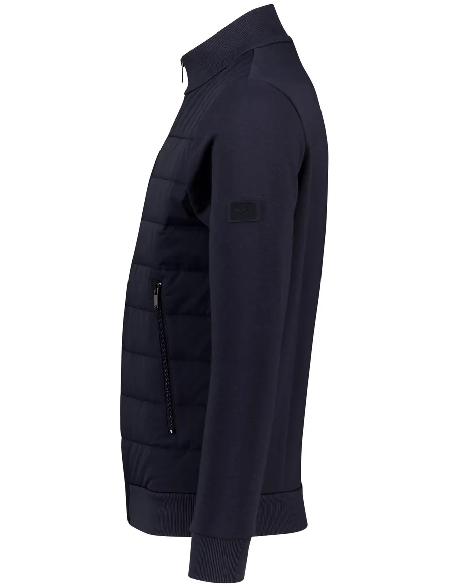 Gentiluomo vest donkerblauw gevoerd
