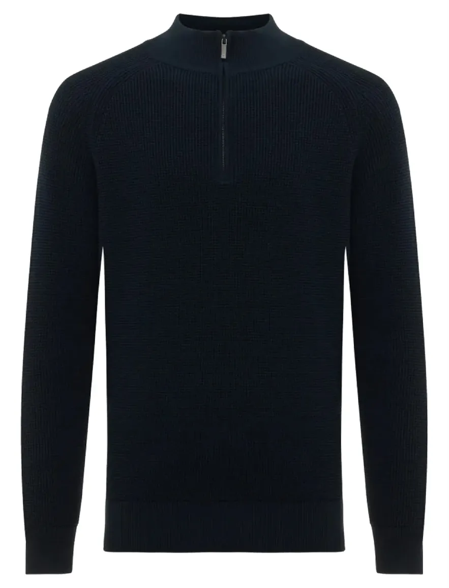 trui donkerblauw Gentiluomo