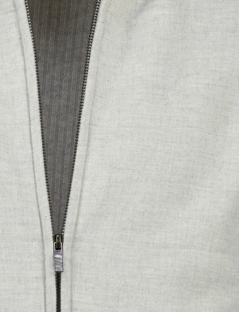 Gentiluomo vest scheerwol beige