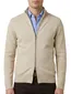 Gentiluomo vest scheerwol beige