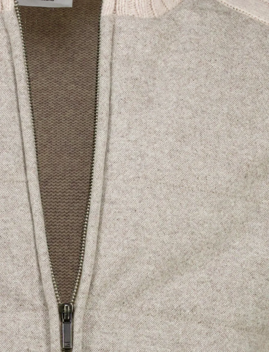 Gentiluomo vest wol beige