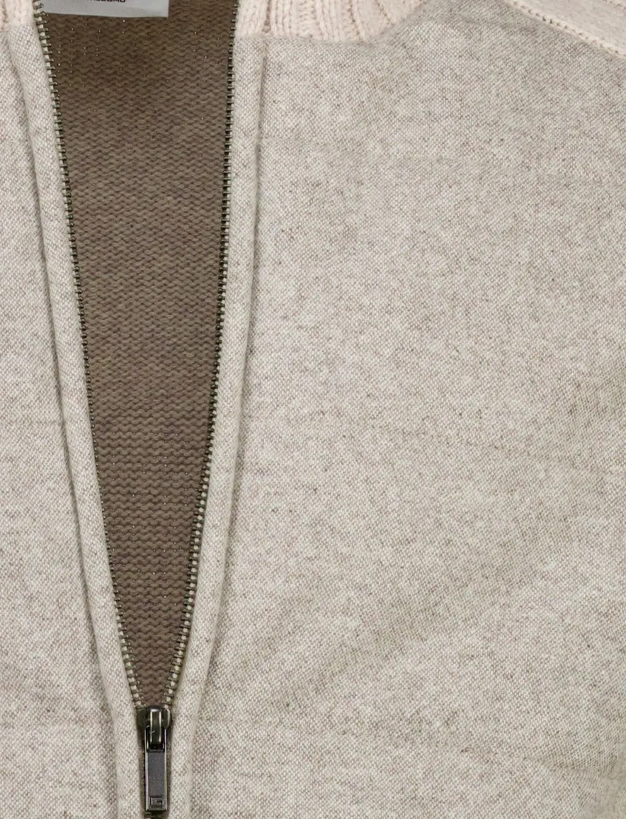 Gentiluomo vest wol beige