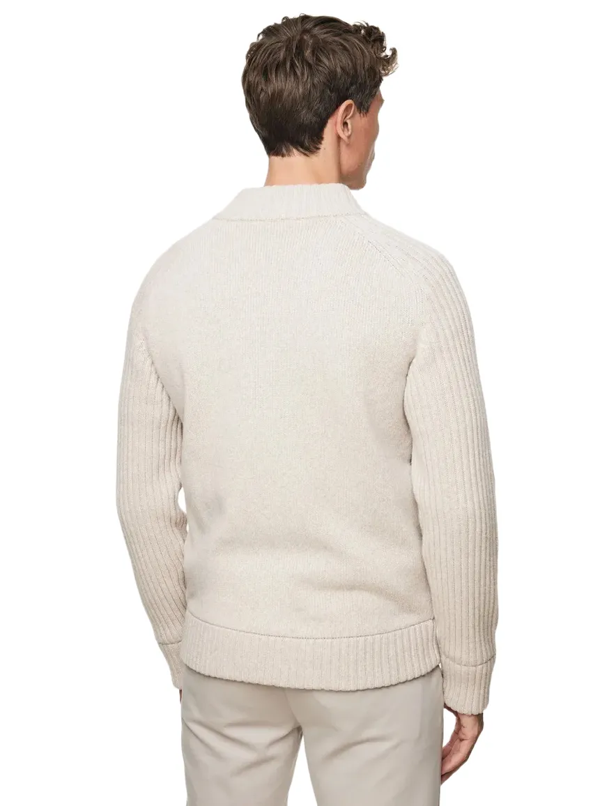 Gentiluomo vest wol beige