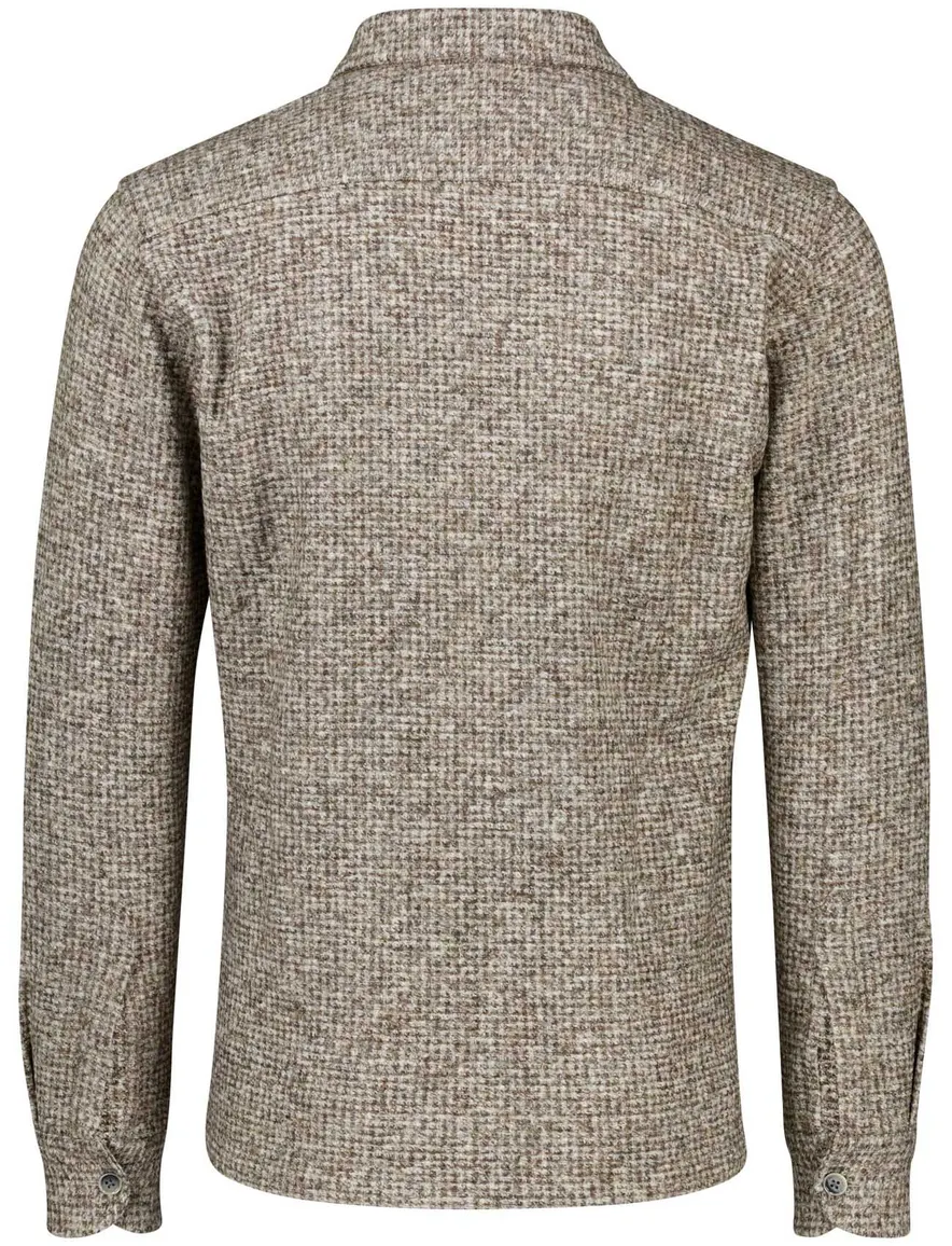 Gentiluomo overshirt wolblend bruin