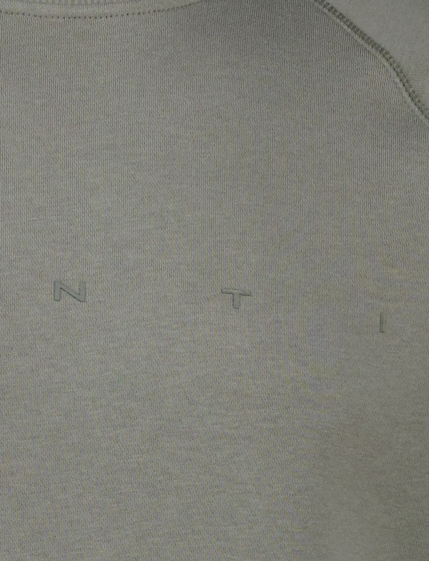 Genti sweater katoen groen