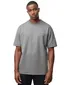 Gentiluomo t-shirt grijs effen korte mouw normale fit