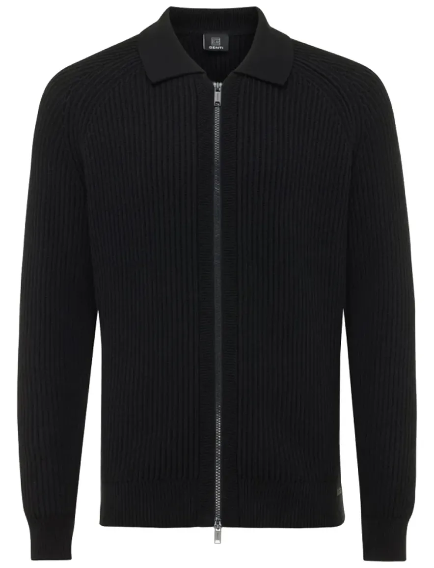 vest zwart Gentiluomo