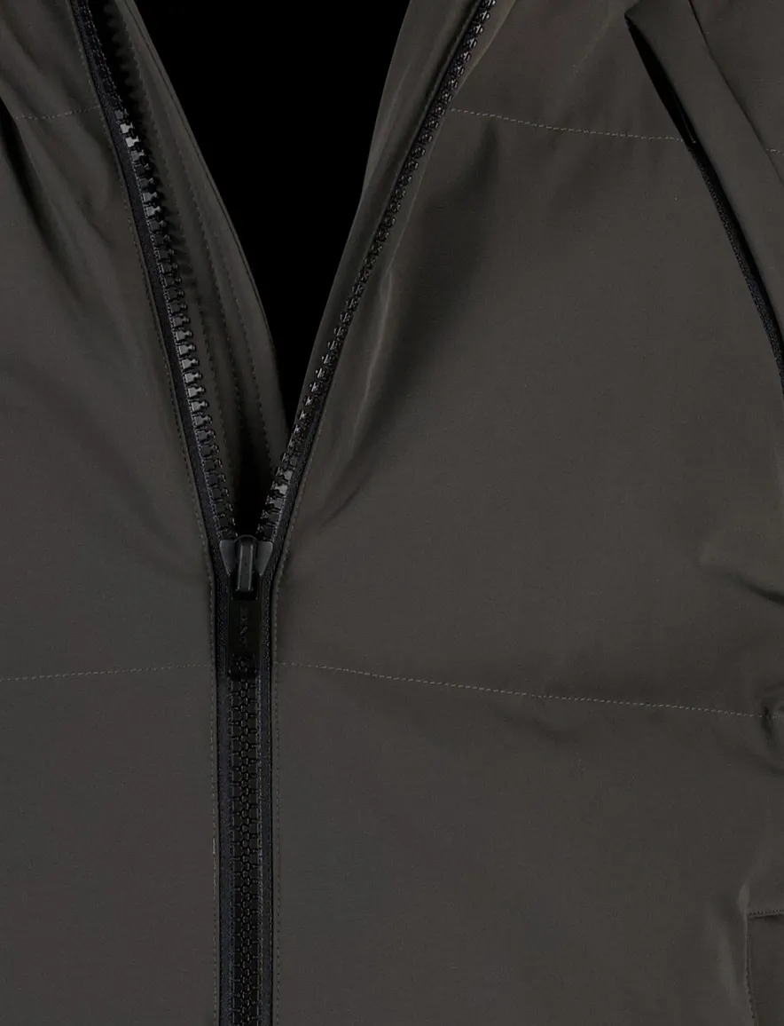 Genti winterjas donkergrijs