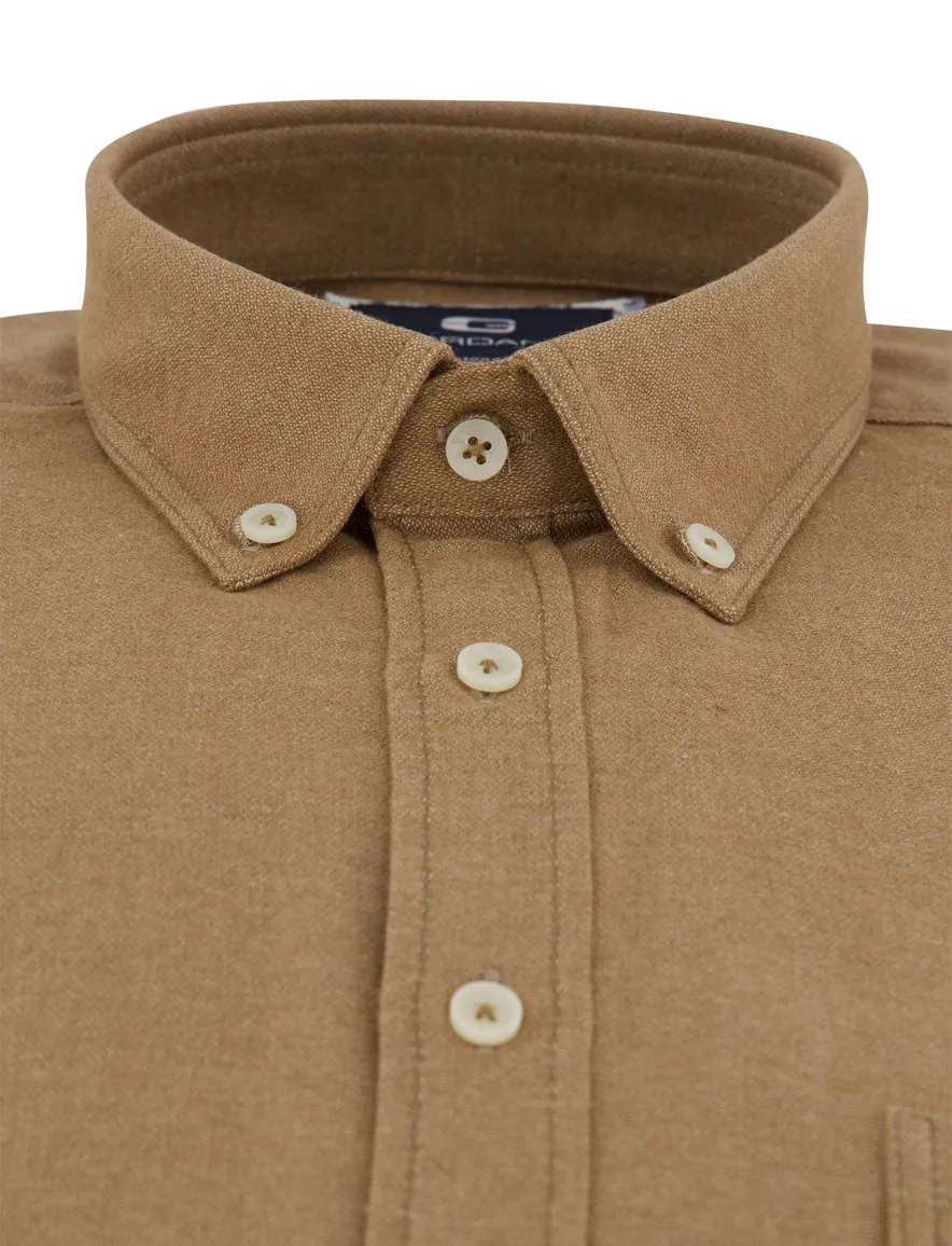 Giordano overhemd bruin