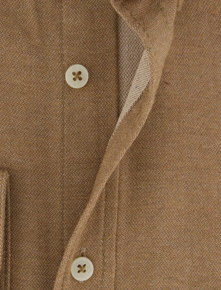 Giordano overhemd bruin
