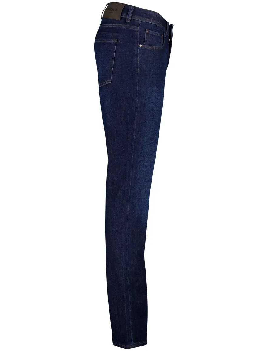 Barmas spijkerbroek donkerblauw 5 pocket model