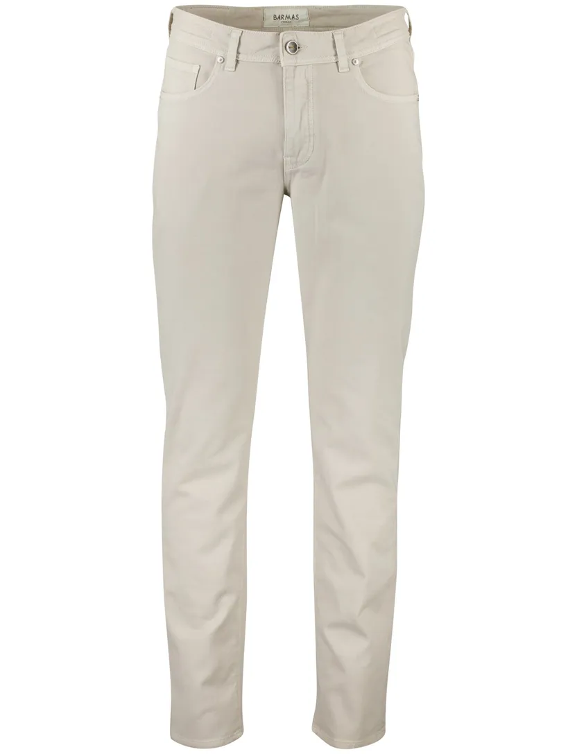 Broek Barmas Dean beige 5-pocket