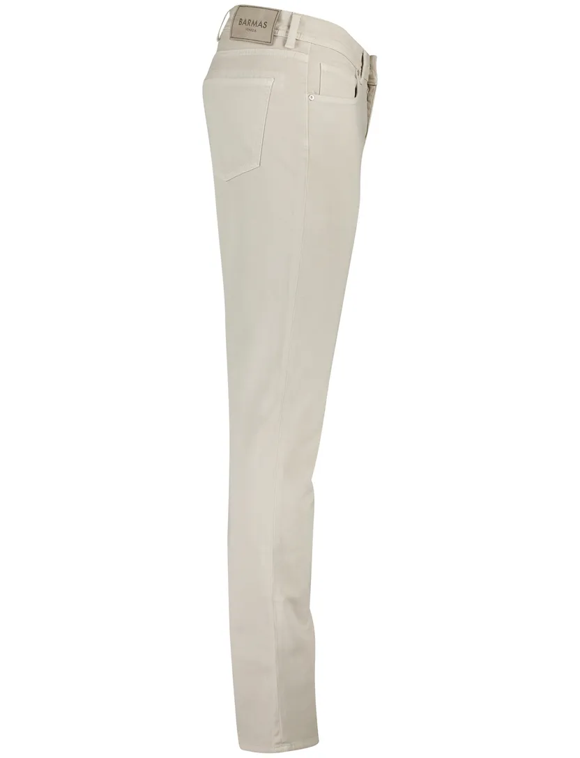 Broek Barmas Dean beige 5-pocket