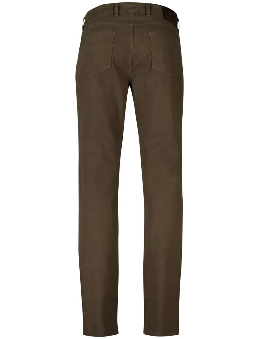 Broek Barmas Dean bruin 5-pocket