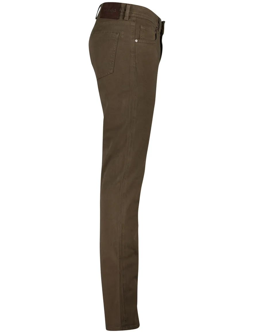 Bruine Barmas Dean 5-pocket broek