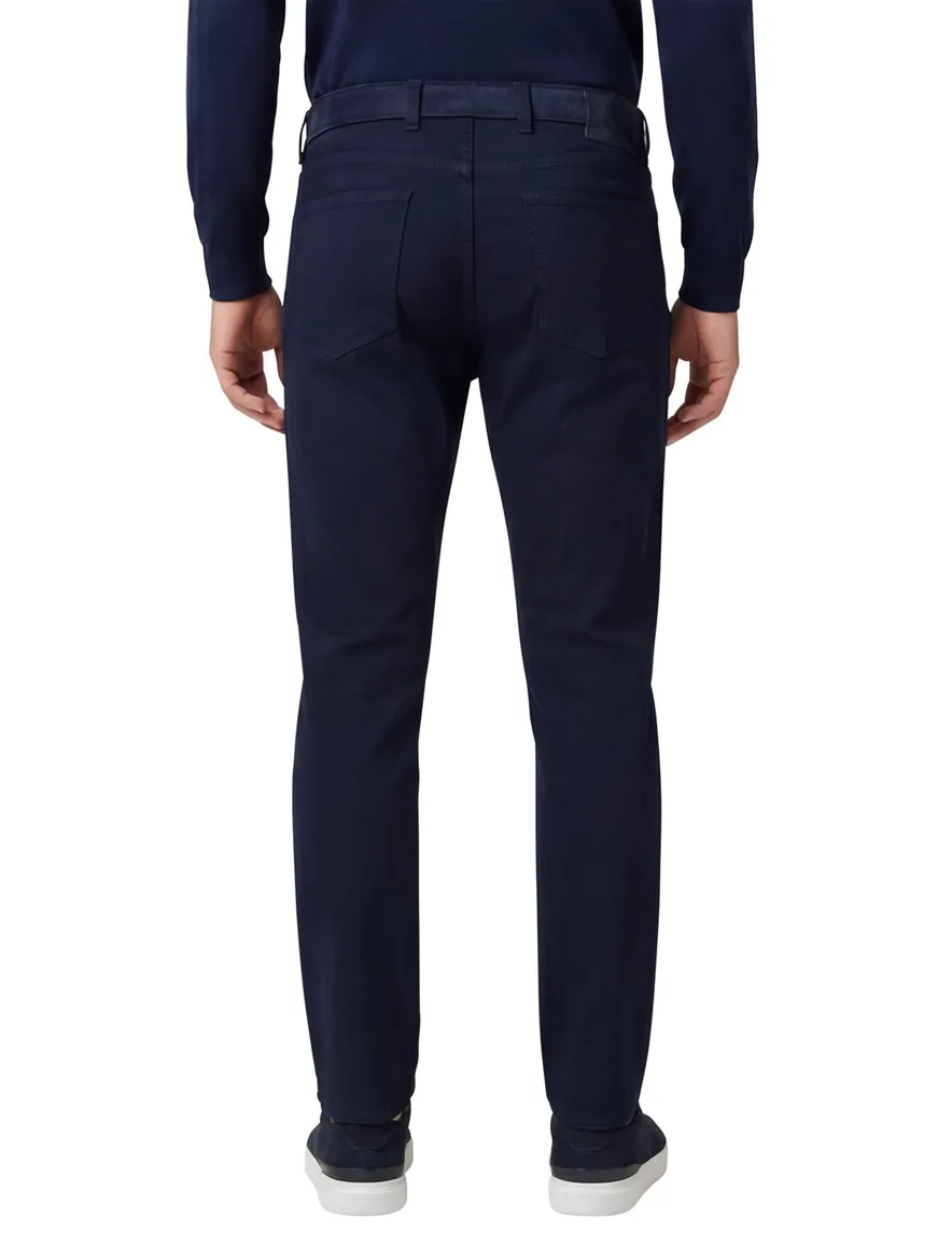Navy Barmas Dean 5-pocket broek