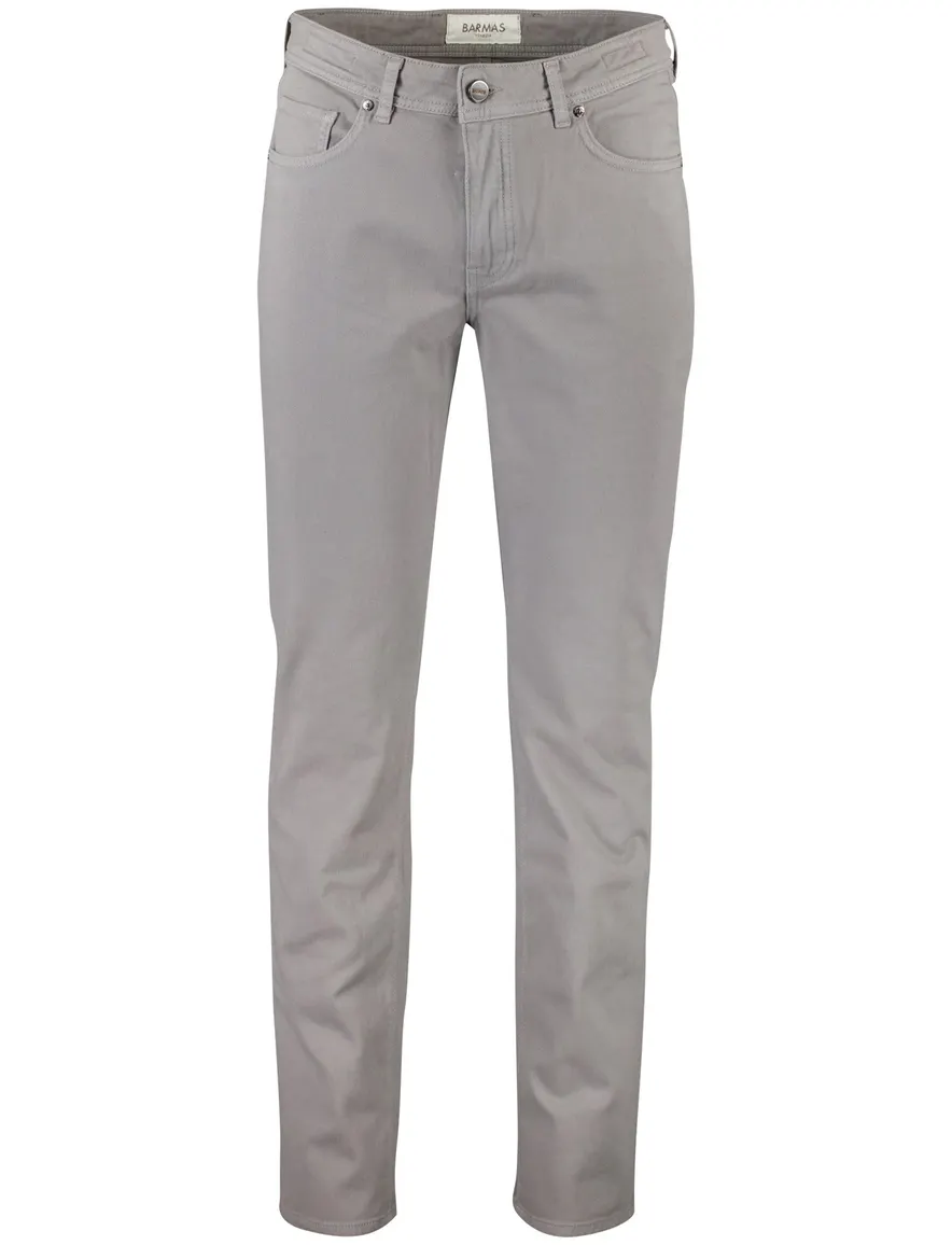 Grijze Barmas Dean 5-pocket broek
