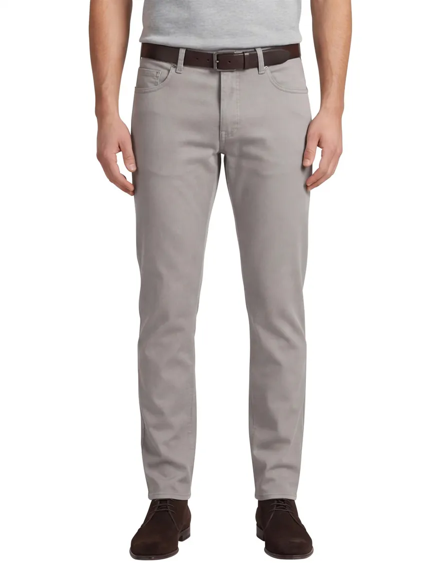 Barmas broek grijs 5 pocket model
