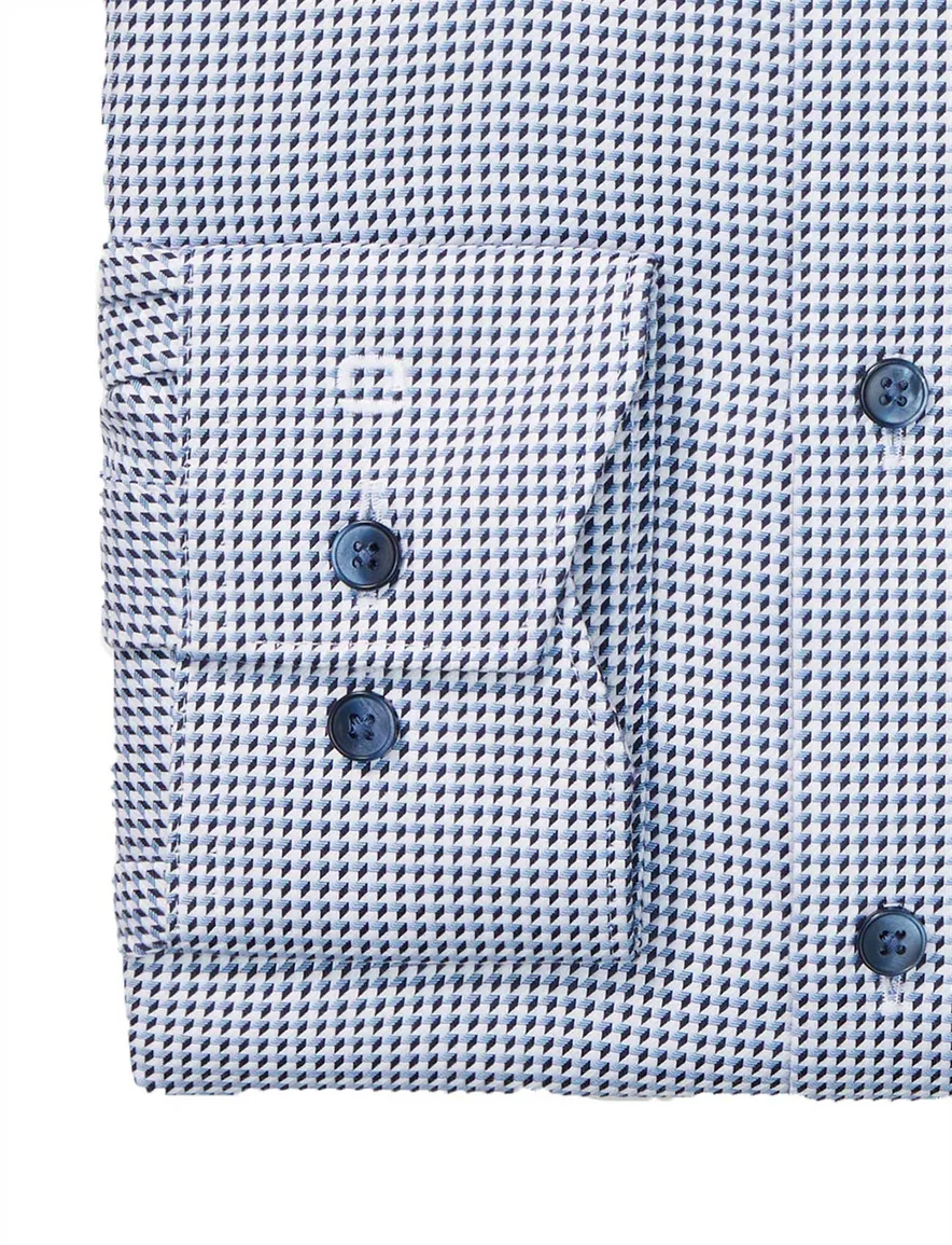 business overhemd blauw Olymp Luxor Modern Fit