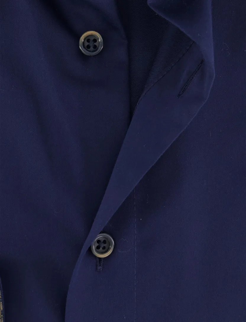 business overhemd Olymp Luxor Modern Fit donkerblauw