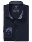 Olymp overhemd donkerblauw effen katoen slim fit