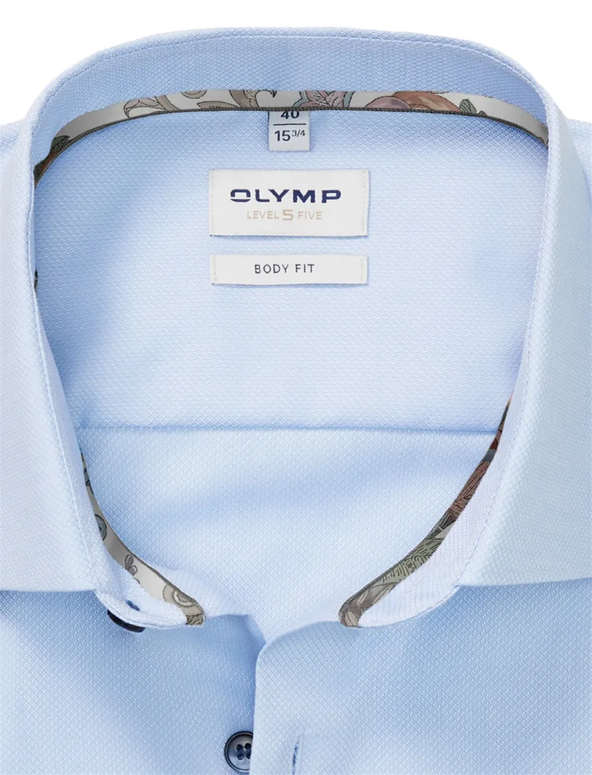 Olymp overhemd lichtblauw Level Five Body Fit ml7