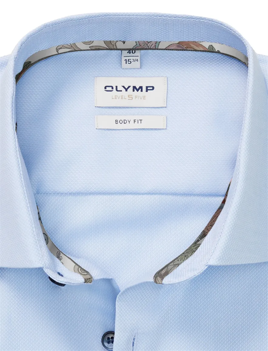 Olymp overhemd lichtblauw Level Five Body Fit ml7