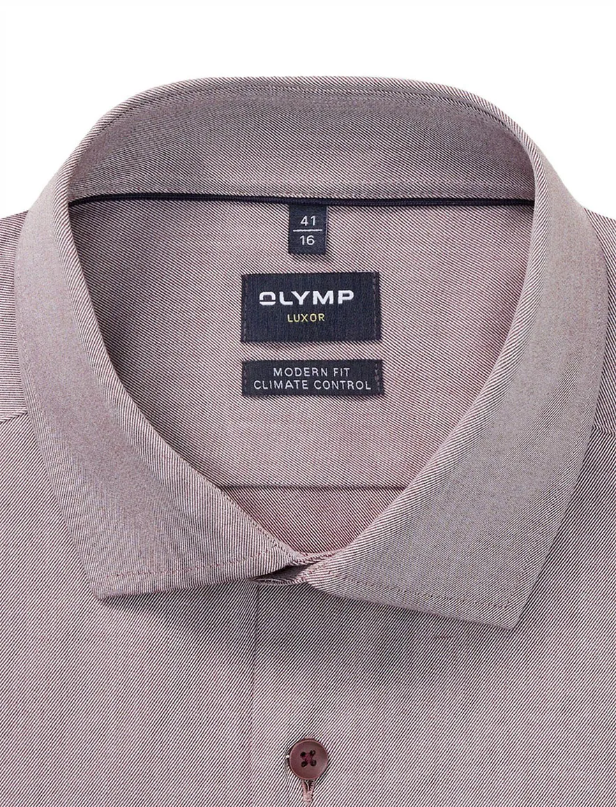 business overhemd rood Olymp Luxor Modern Fit