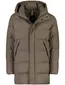 Duno winterjas khaki effen gewatteerd