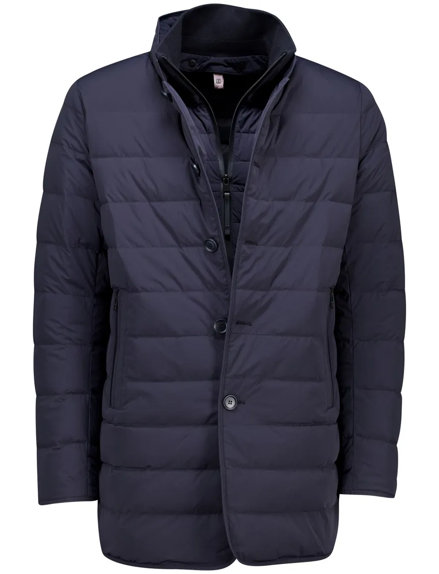 Duno winterjas donkerblauw Licosa 2.0 effen