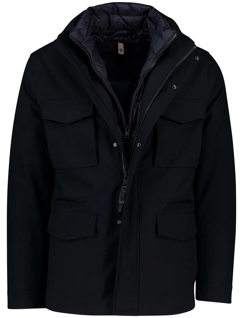 Duno Parma winterjas waterdicht navy