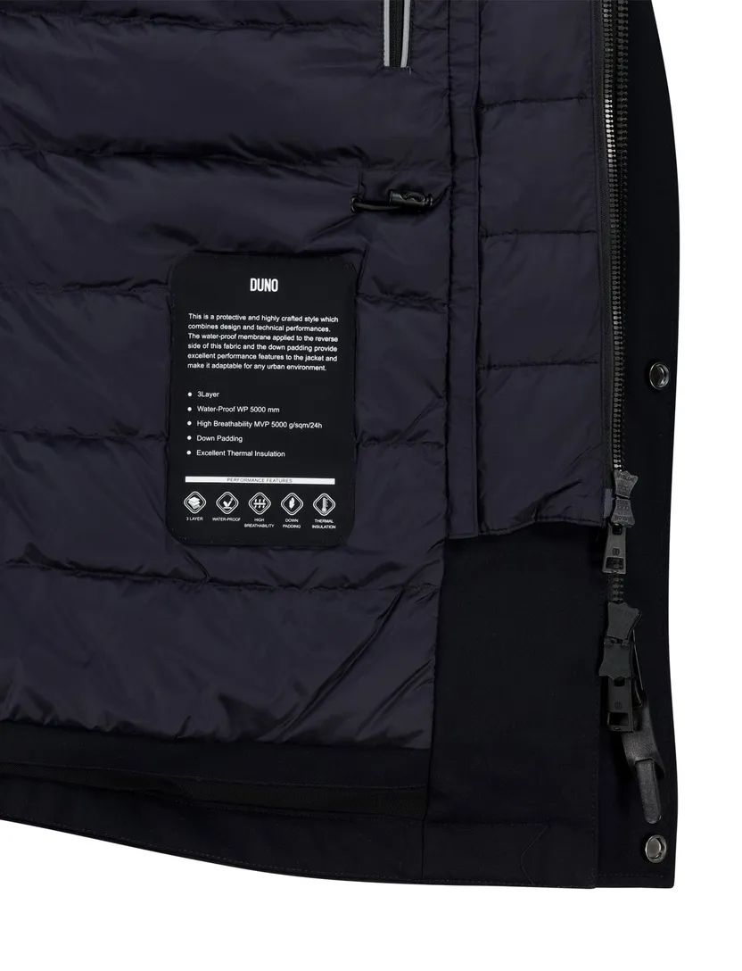 Duno Parma winterjas waterdicht navy
