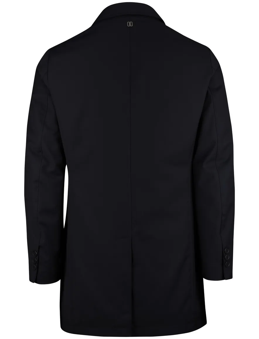 Duno Spencer winterjas donkerblauw waterdicht