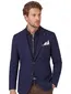 Blue Industry colbert navy geruit