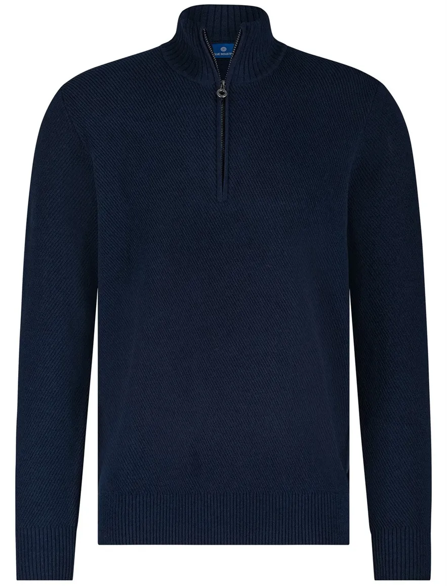 trui donkerblauw Blue industry