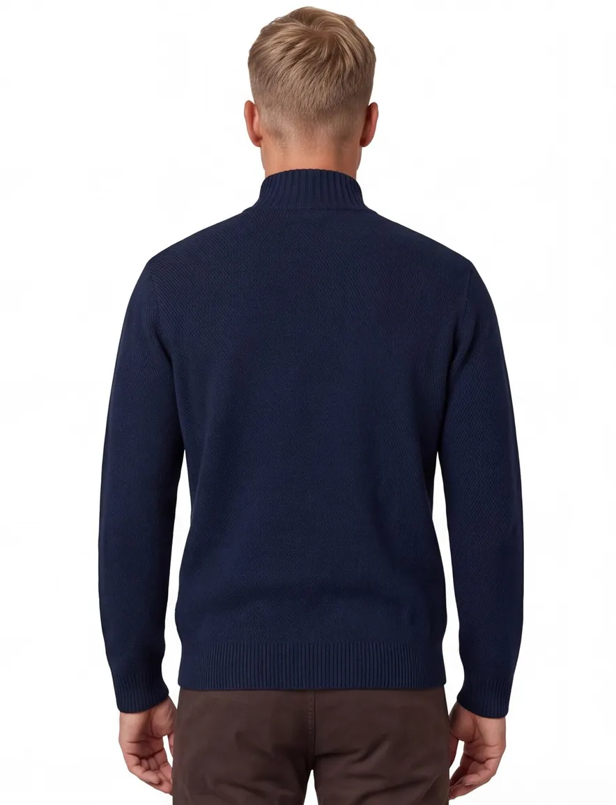 trui donkerblauw Blue industry