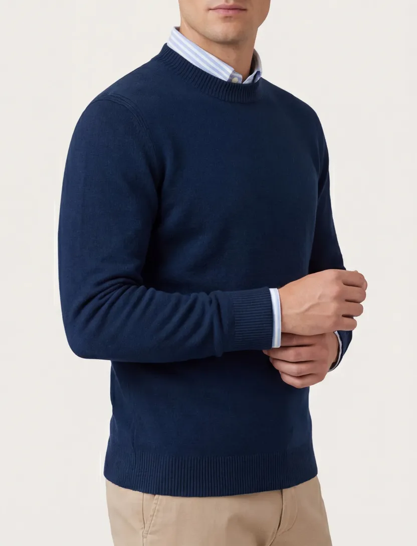 trui Blue industry donkerblauw