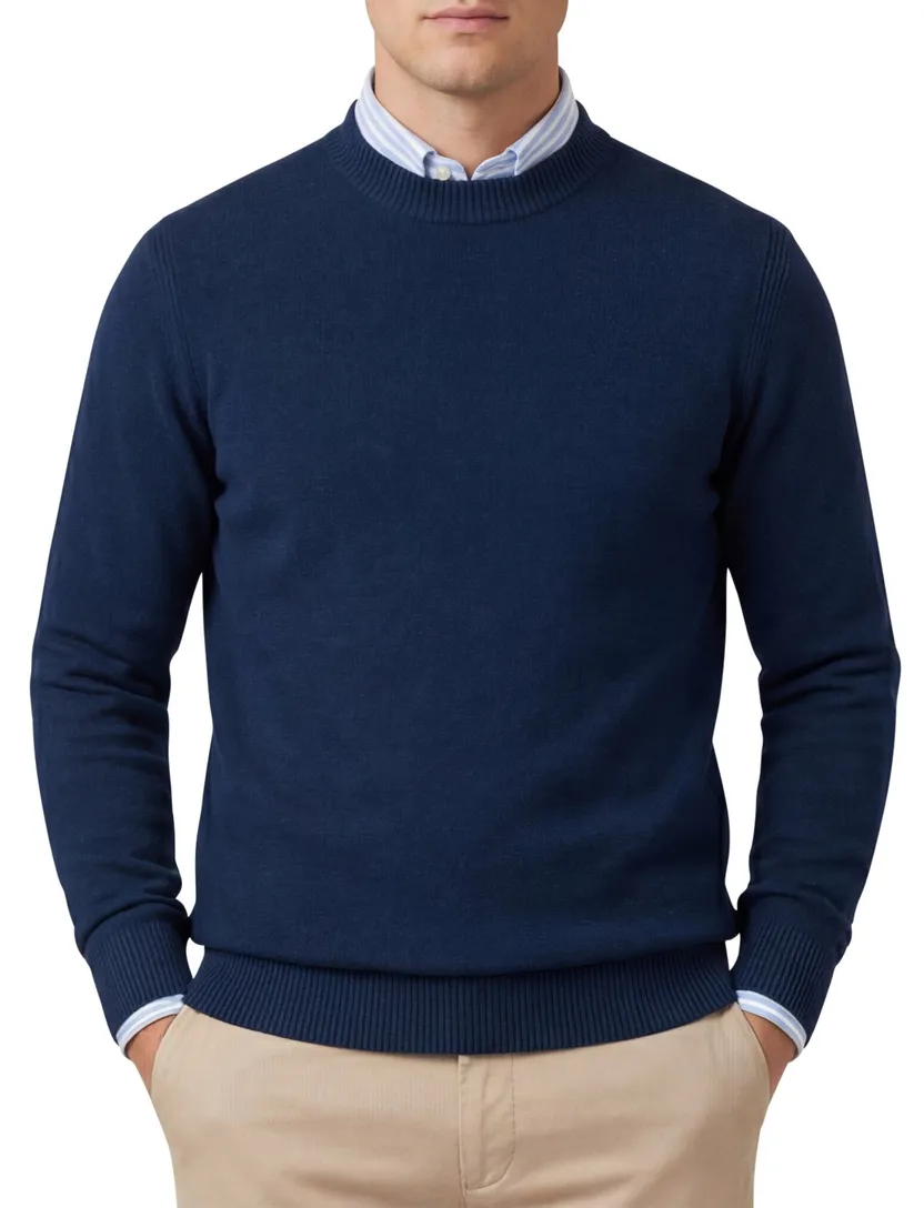trui Blue industry donkerblauw