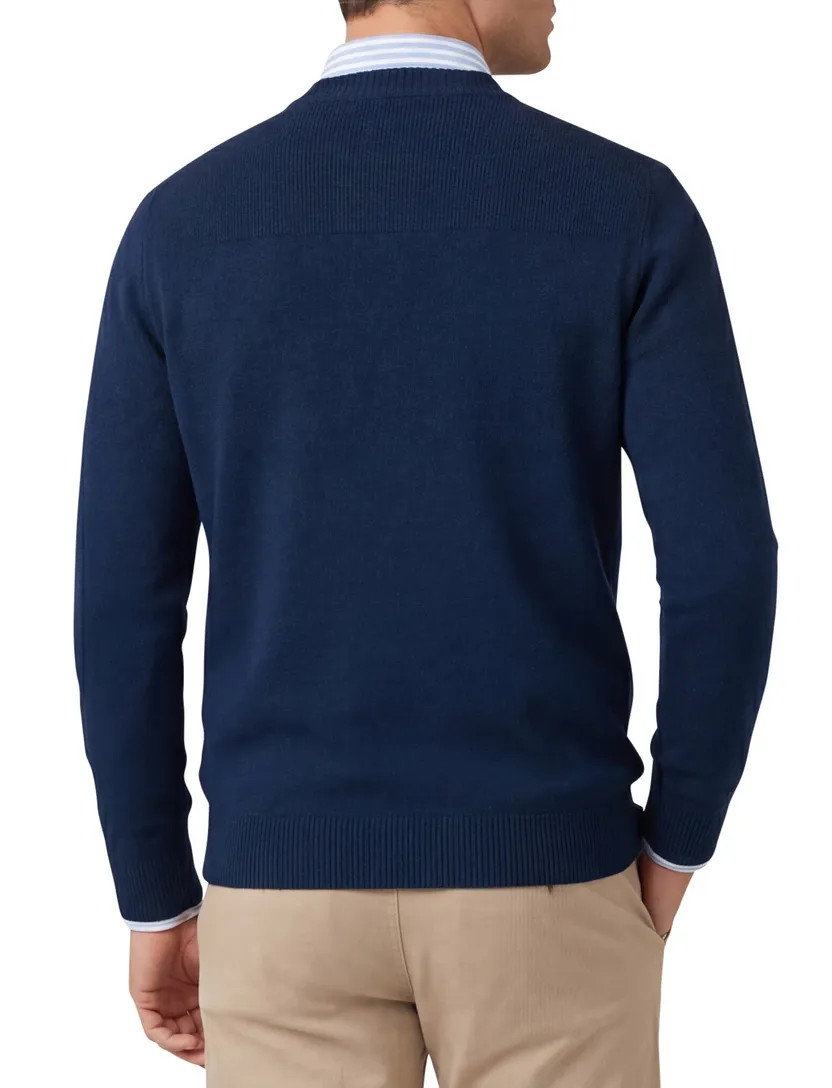 trui Blue industry donkerblauw