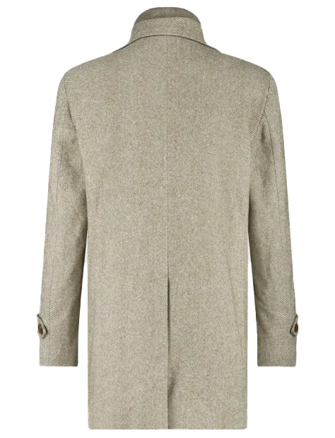 Blue Industry jas beige geprint