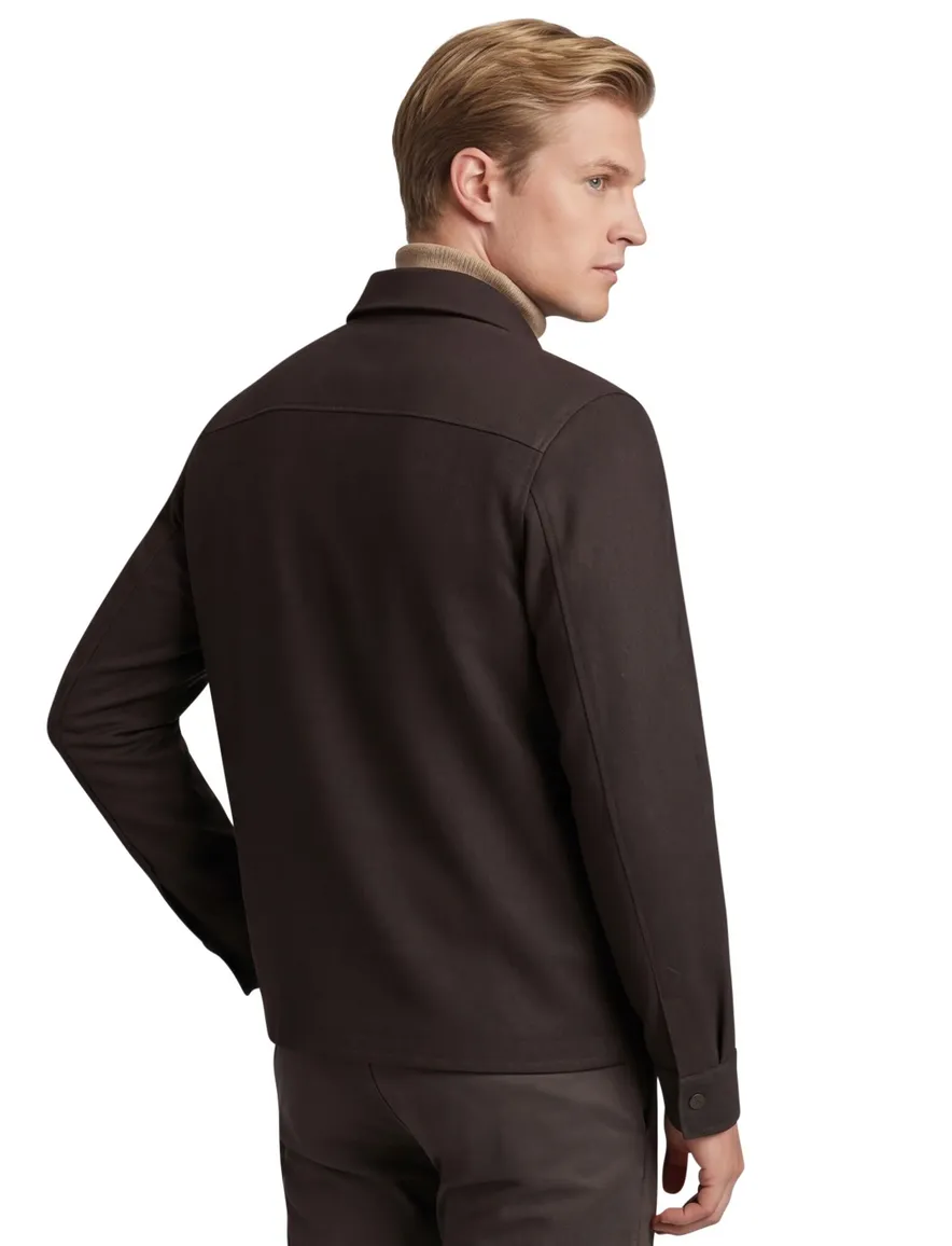 Overshirt bruin Blue industry