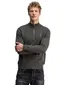 Butcher of Blue trui half zip bruin