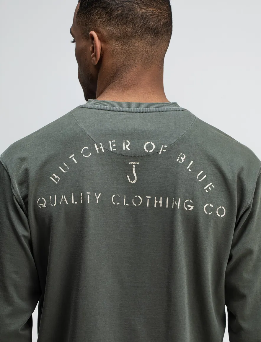 Butcher of Blue t-shirt groen