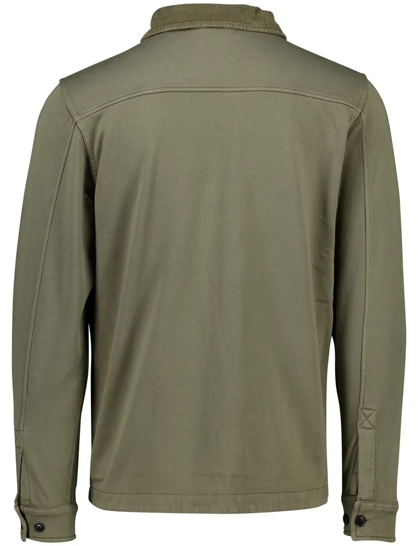 butcher of blue overshirt groen rits