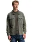 butcher of blue overshirt groen rits