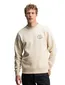 Butcher of Blue creme sweater effen katoen
