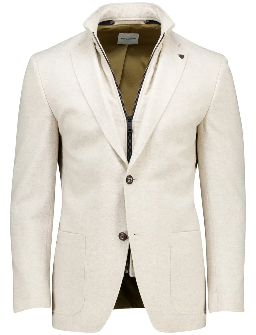colbert Roy Robson uitneembaar binnenvest creme normale fit