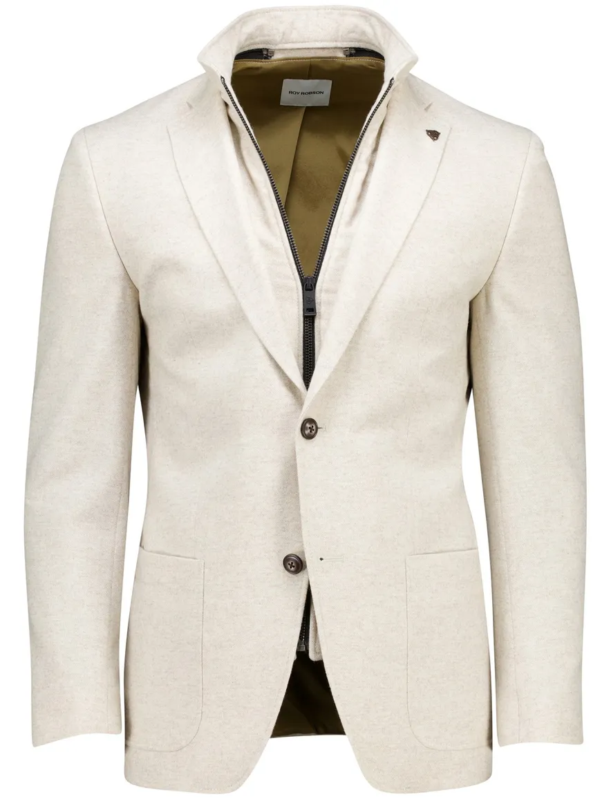 Roy Robson colbert uitneembaar binnenvest beige